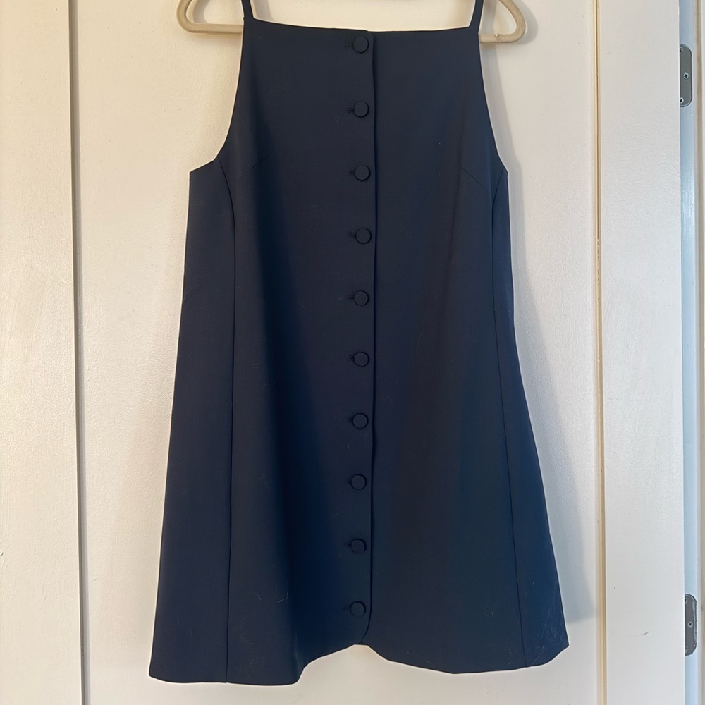 NWT - Madewell Wool Blend Navy Blue Mini Dress